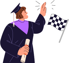 Personne à sa graduation