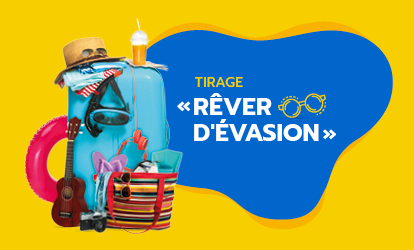 Fondation des CPA du Québec - Tirage « Rêver d'évasion »