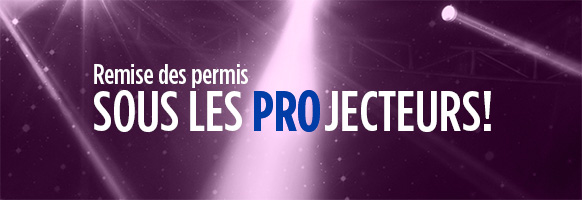 Remise des permis - Web