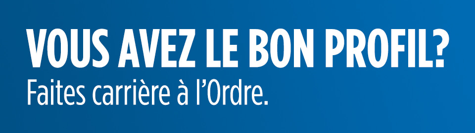 Carrières à l'Ordre